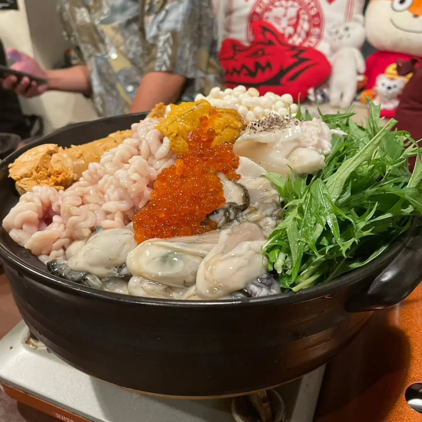 ⁡【鶏白湯ラーメンスープの痛風鍋もつ鍋！！体験できるのはコジ